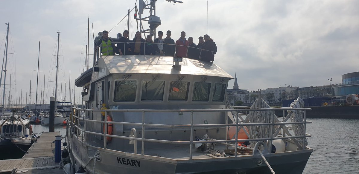 Big Thank You to Aileen Bohan (<a href="/captainaileen/">Aileen Bohan</a>) and GSI for inviting the <a href="/TU834GeoSurvey/">TU089 & TU834 Geospatial Surveying Programmes</a> <a href="/WeAreTUDublin/">TU Dublin / OT Baile Átha Cliath</a> students onboard RV Keary, docked in Dun Laoghaire Harbour. Great information session for students (and good weather too!)
