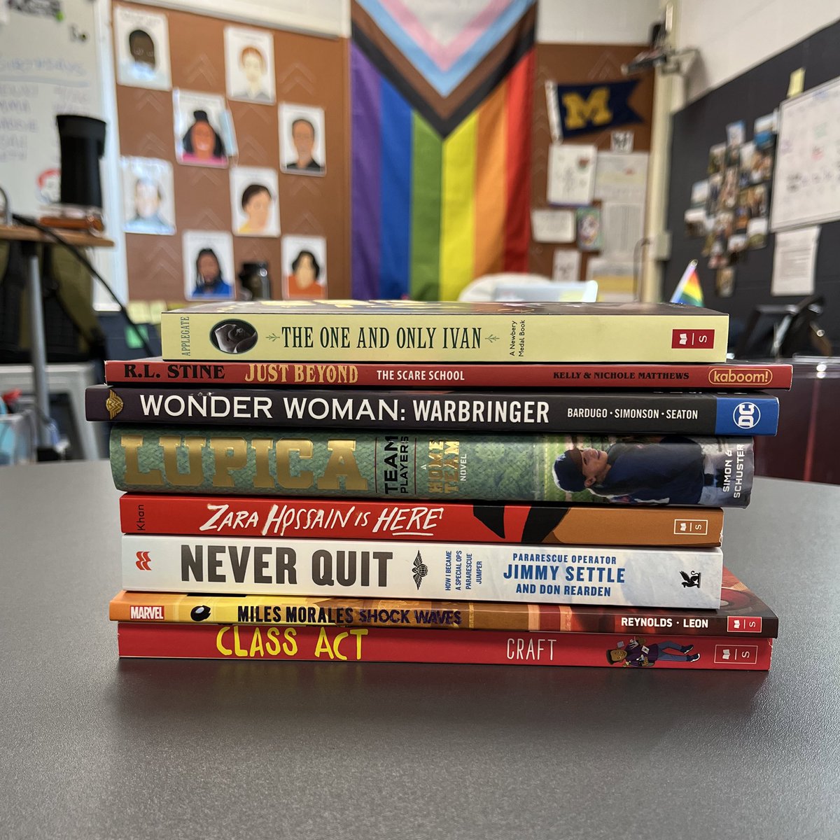 MsCollinsSMS's tweet image. The Scholastic Book Fair never gets old! Thank you @SalineMiddlePTO!!