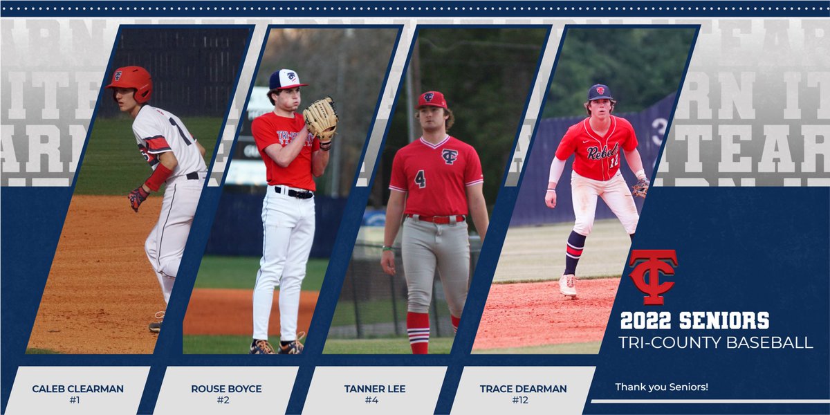 TriCountyBSB's tweet photo. IT’S GAME DAY!! Join us at Yazoo Field at 4:15 to recognize our Seniors! The Rebels look to advance in the MAIS AAAA Playoffs at 5:00.
#EarnIt https://t.co/wAyeLvGT4S