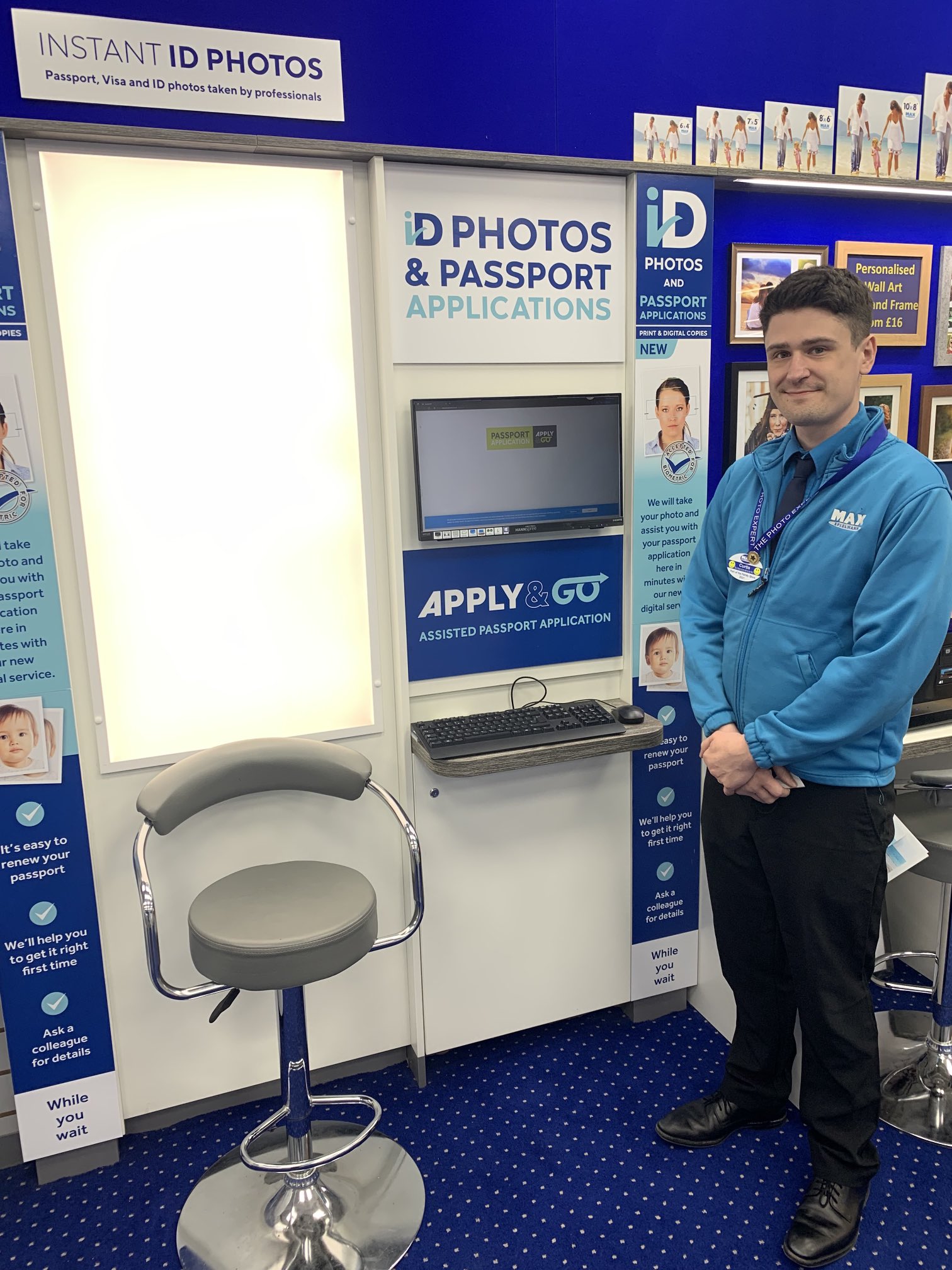 James Timpson on Twitter "Here’s Curtis in our Max Photo shop in York