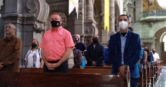 #28abril En estos momentos el alcalde Jesús Araque participa junto con los ediles del Concejo Municipal del Libertador en el Tedeum por los 128 años del "Gran Sismo de Los Andes