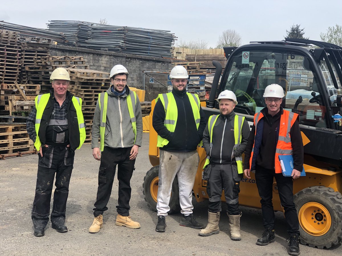 Huge thank you to ⁦<a href="/SibbaldTraining/">Sibbald Training Ltd</a>⁩ and ⁦<a href="/GKCollege/">Glasgow Kelvin College</a>⁩ for providing our telehandler programme today. Our operatives from across ⁦<a href="/McTaggartGroup/">McTaggart Construction</a>⁩ upskilling through the flexible workforce development fund.