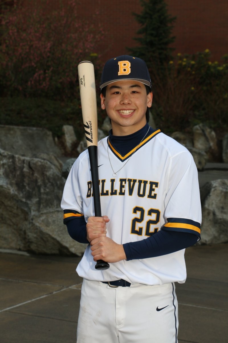 Countdown to Bellevue High School Baseball 
Senior Day
10 Seniors, 10 Days

Brayden Tanaka, 4 Year Varsity Player, RHP/OF, No. 22

"Have fun while it lasts."

Join us at BHS and have fun at the Senior Day Game!
Saturday, April 30
Pregame Ceremonies 12:30pm, Game 1pm, BHS Field