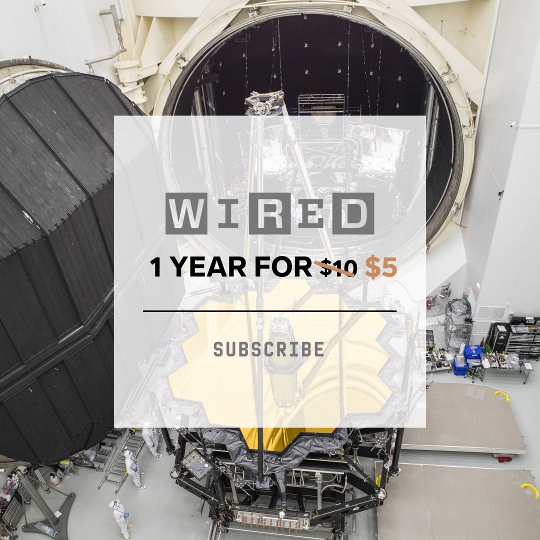 Spring Sale! 

Get one year of unlimited access for just $5.
wired.trib.al/ZNrElaV