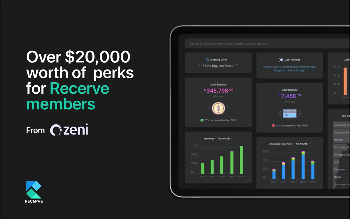 Recerve_Support's tweet image. The current #economic downturn should not stop you from realizing your #entrepreneurial dreams. #Zeni has teamed up with us at Recerve to offer support to #founders. 
Visit recerve.com for more!