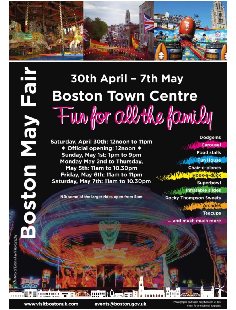 LogicLSM's tweet image. After an enforced absence of two years the team @LogicLSM can’t wait to get started as the brilliant Boston May Fair returns 👏🏻 @VisitBostonUK @Bostonboro