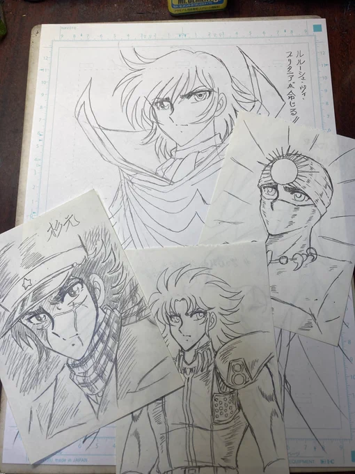 アナログで下書きしてから
携帯画面で指でペン入れ
してるんですが、
指ペン入れはかなり負担が
大きいらしく、
最近ペン入れ中に小指が攣りそうに
なります……
私様だけなのでしょうか❓ 