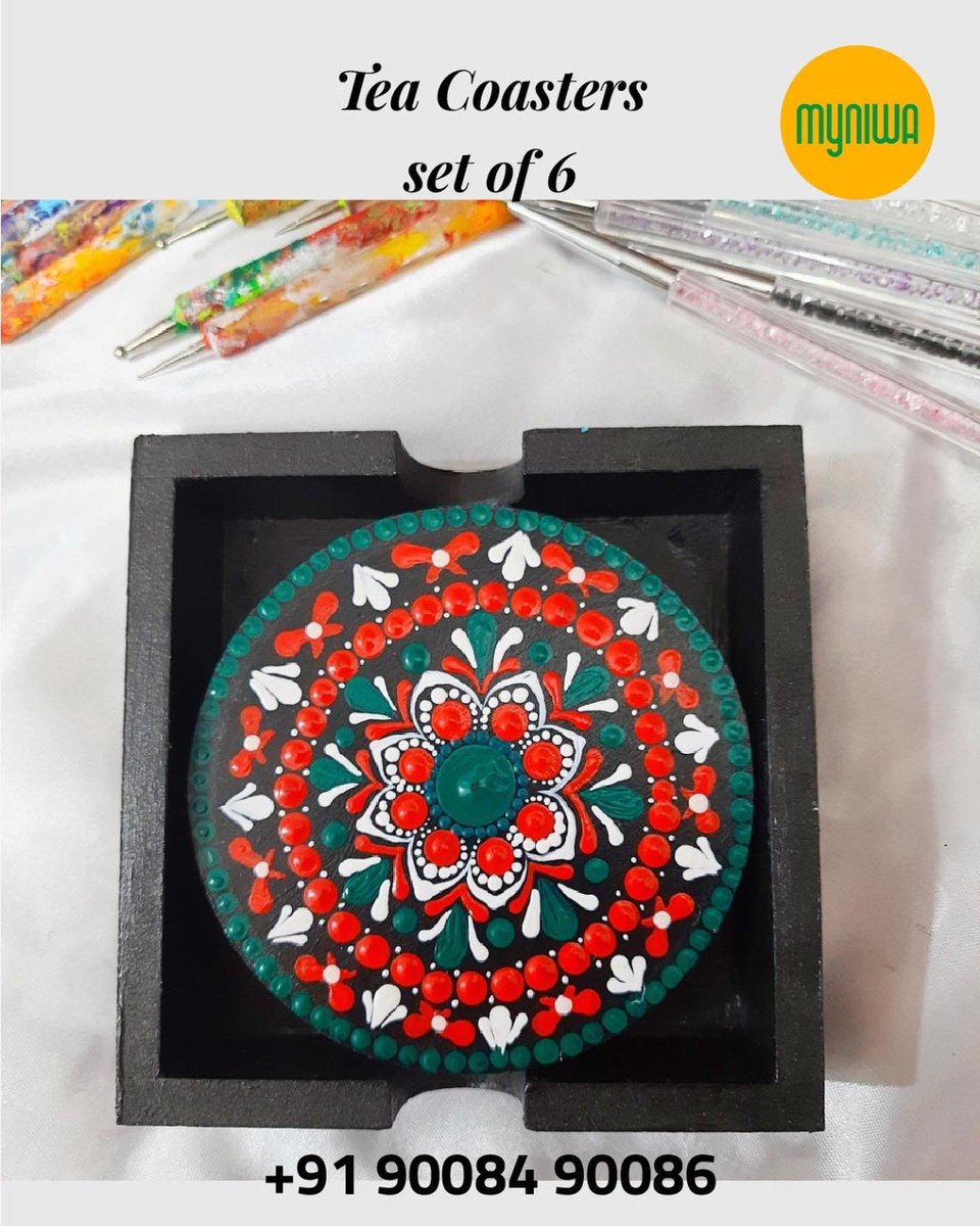 1pagespotlight's tweet photo. Product Name: Tea Coasters (Set of 6)
 
𝗗𝗠 𝘂𝘀 𝘁𝗼 𝗴𝗲𝘁 𝘁𝗵𝗲 𝗽𝗿𝗼𝗱𝘂𝗰𝘁 𝗱𝗲𝘁𝗮𝗶𝗹𝘀.
 
#teacoaster #coasters #homedecor #handmade #coaster #coasterset #resinart #teacoasters #teapot #tabledecor #tealover #teacup #smallbusiness #coffeecoaster #gongfucha https://t.co/N1dy5VQ01t