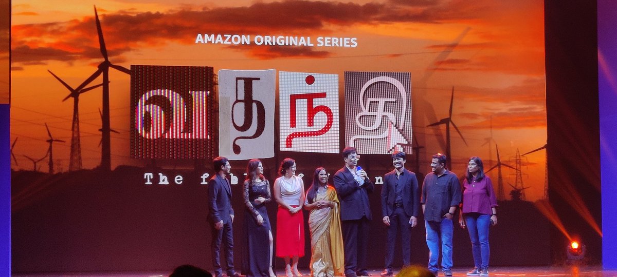 .@PushkarGayatri have more up their sleeves. #AmazonPrimeVideo presents another new series titled  #Vadhandhi starring @iam_SJSuryah 

#PrimeVideoPresentsIndia 
#SeeWhereittakesyou

#VadhandhiOnPrime