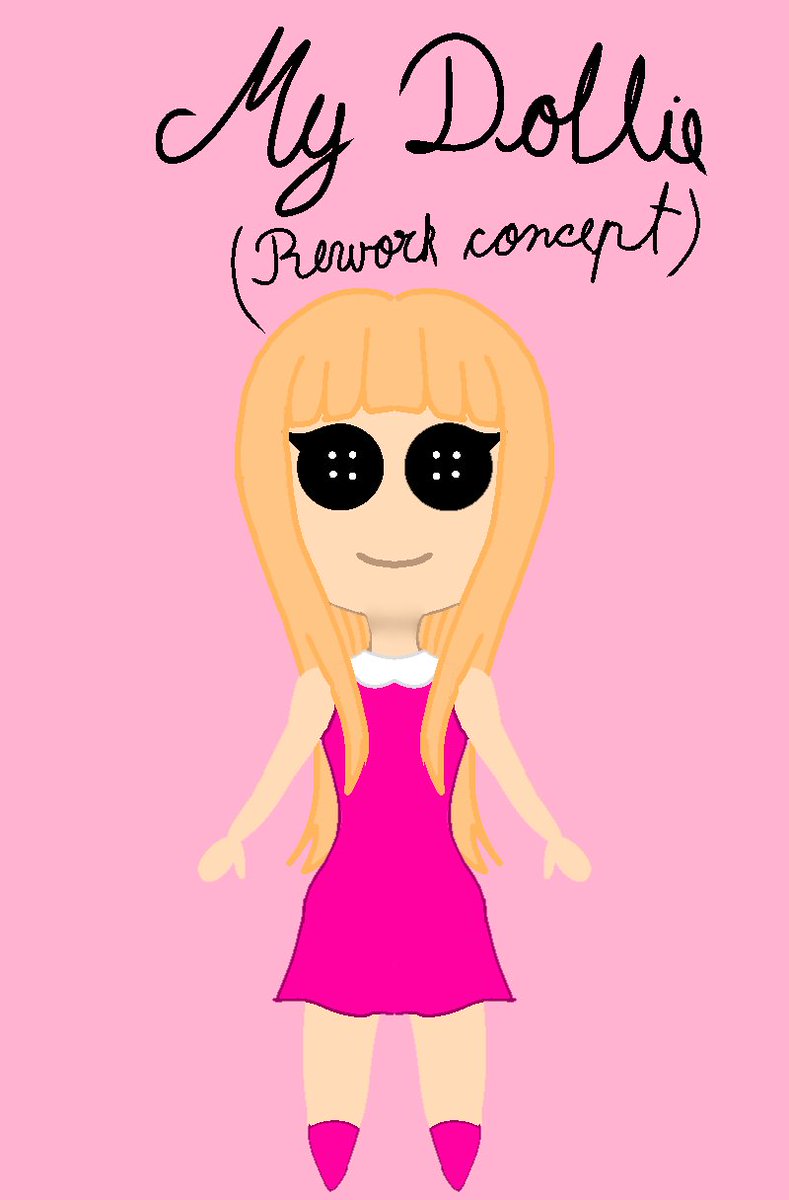 Maya360007061's tweet photo. @BeaPlaysRBLX I don't have a set concept but I have this!
💞My Dollie rework concept💞
#beaplaysconcepts https://t.co/BKcq2MRYSX