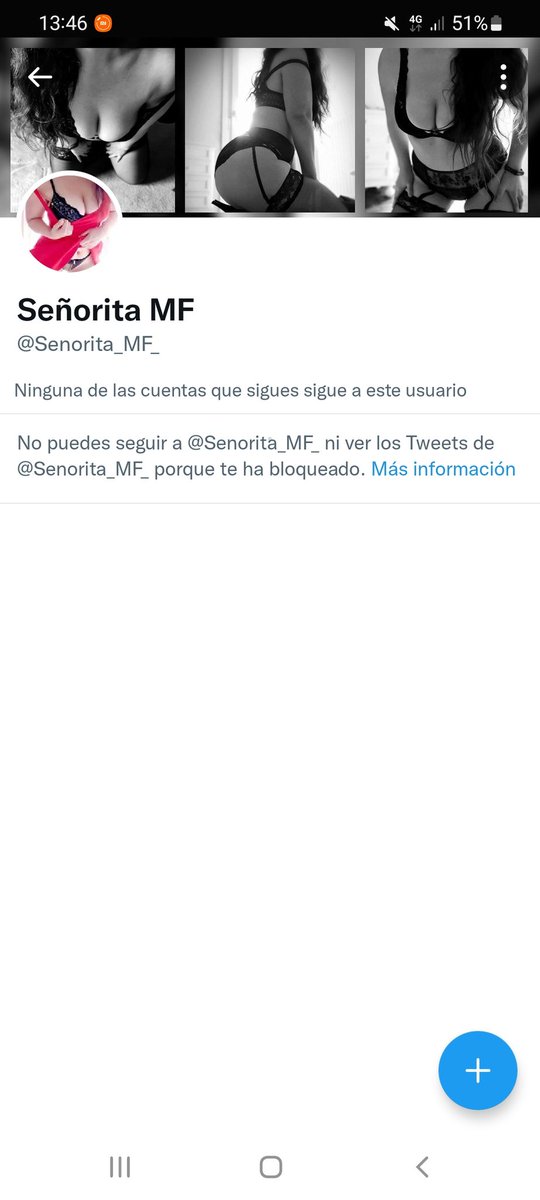 Me acaban de avisar de que han creado una cuenta falsa haciéndose pasar por mí 😡
Y encima me bloquea, esto es un cachondeo...
¿Podéis ayudarme a denunciar por favor?
Gracias 😘
🖤MF🖤