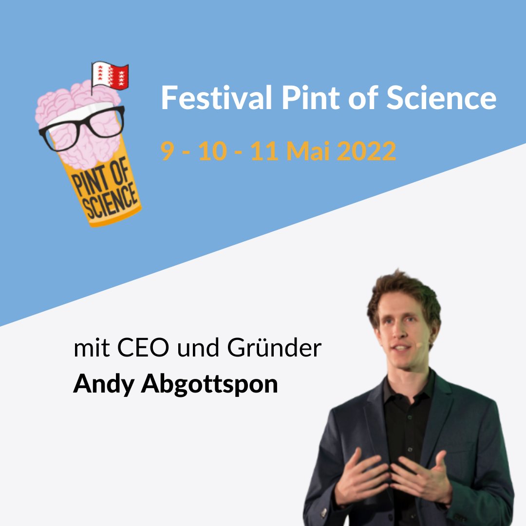 hazuio's tweet photo. Das Festival @pintofscienceCH kommt zum ersten Mal ins Wallis! Unser CEO und Gründer @aaweb eröffnet das Festival am 9. Mai mit einem Talk zum Thema Digitale Technologien und welche Rolle Hazu dabei spielt.

Mehr Informationen unter: https://t.co/T1xCFabtB8 https://t.co/Ip9lpw1ylE