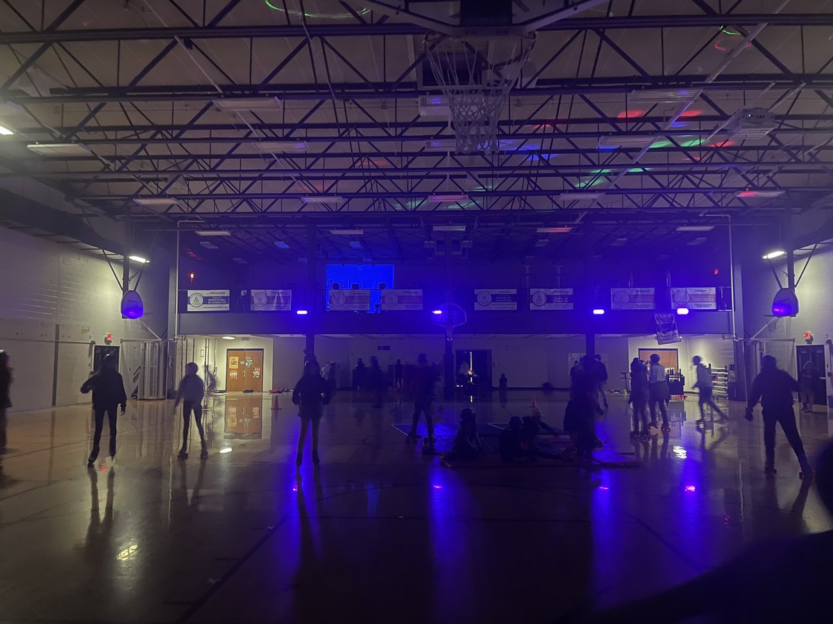 What a way to end our skating unit! Our first blacklight disco skate was a success!⚡️🪩

Very proud of our scholars who demonstrated their Viking Value of resilience in challenging themselves by trying a new skill this unit. Perseverance produces progress! #everymomentcounts