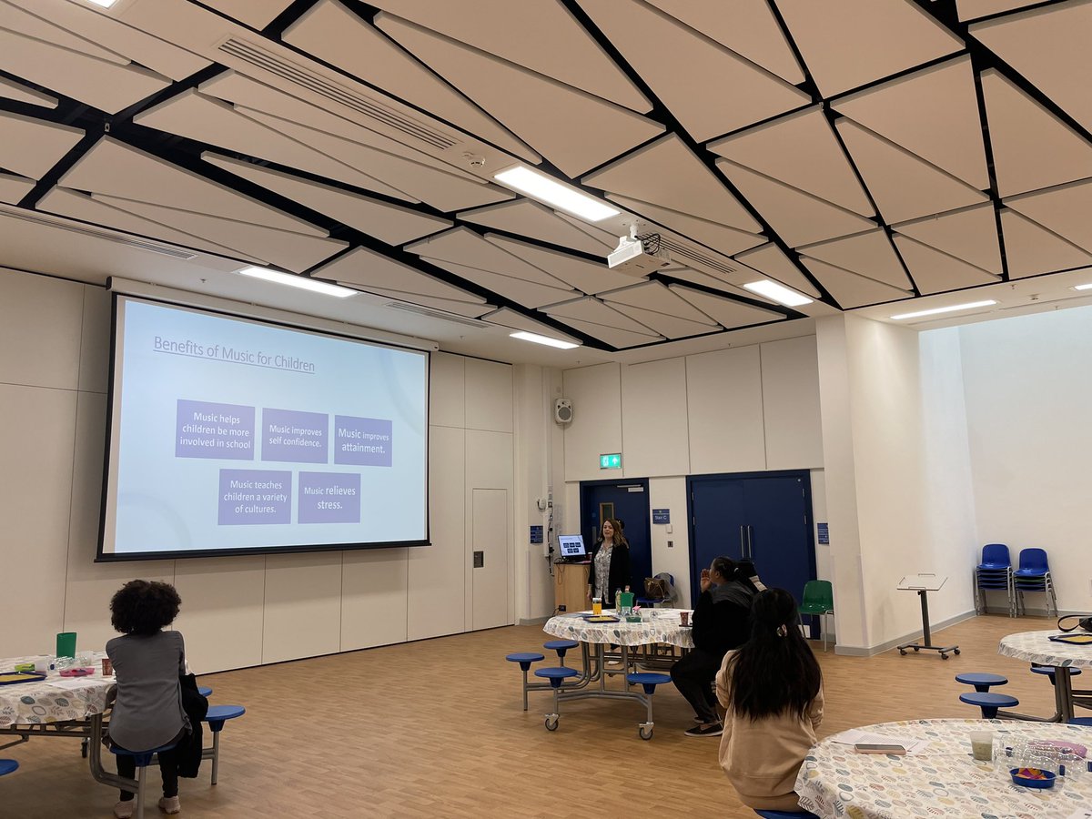 WyvilPrimary's tweet photo. Today was our second and final Music Café with KS2 parents. The children were very excited! The rainmakers they made were lovely and the parents enjoyed the session very much! #musicatwyvil #music #parentevent 🪘🪕🎵🎼🎶🎺🎻 https://t.co/c76mBPHQfr