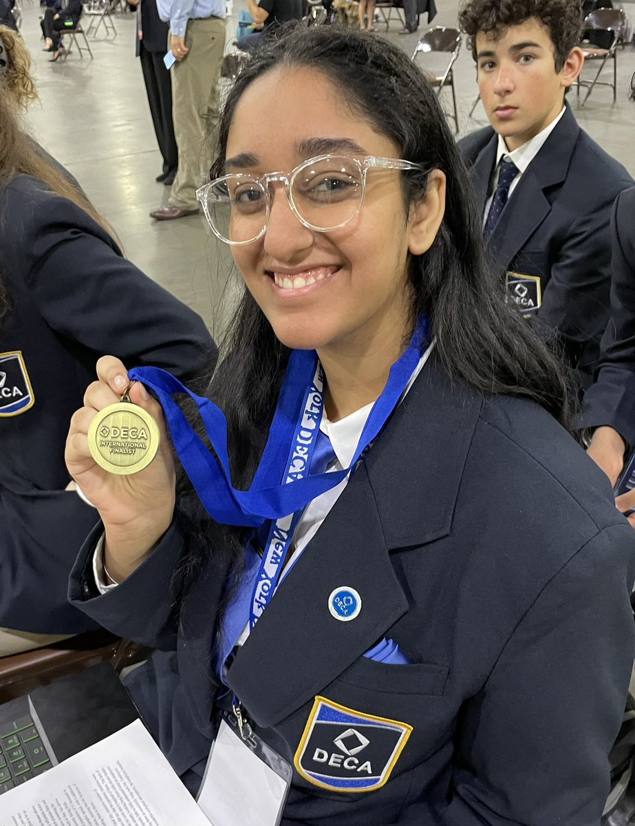 joepav5's tweet photo. Congratulations to the Clarke DECA students who participated in this year‘s ICDC/Nationals competition in Atlanta Georgia.A special congratulations to Gurdev Bhurji Who became a Top 29 Finalist in her category!@WTCRams @drkacjr_EMSupt @emeadowschools @NYDeca https://t.co/38jEpdZkZP