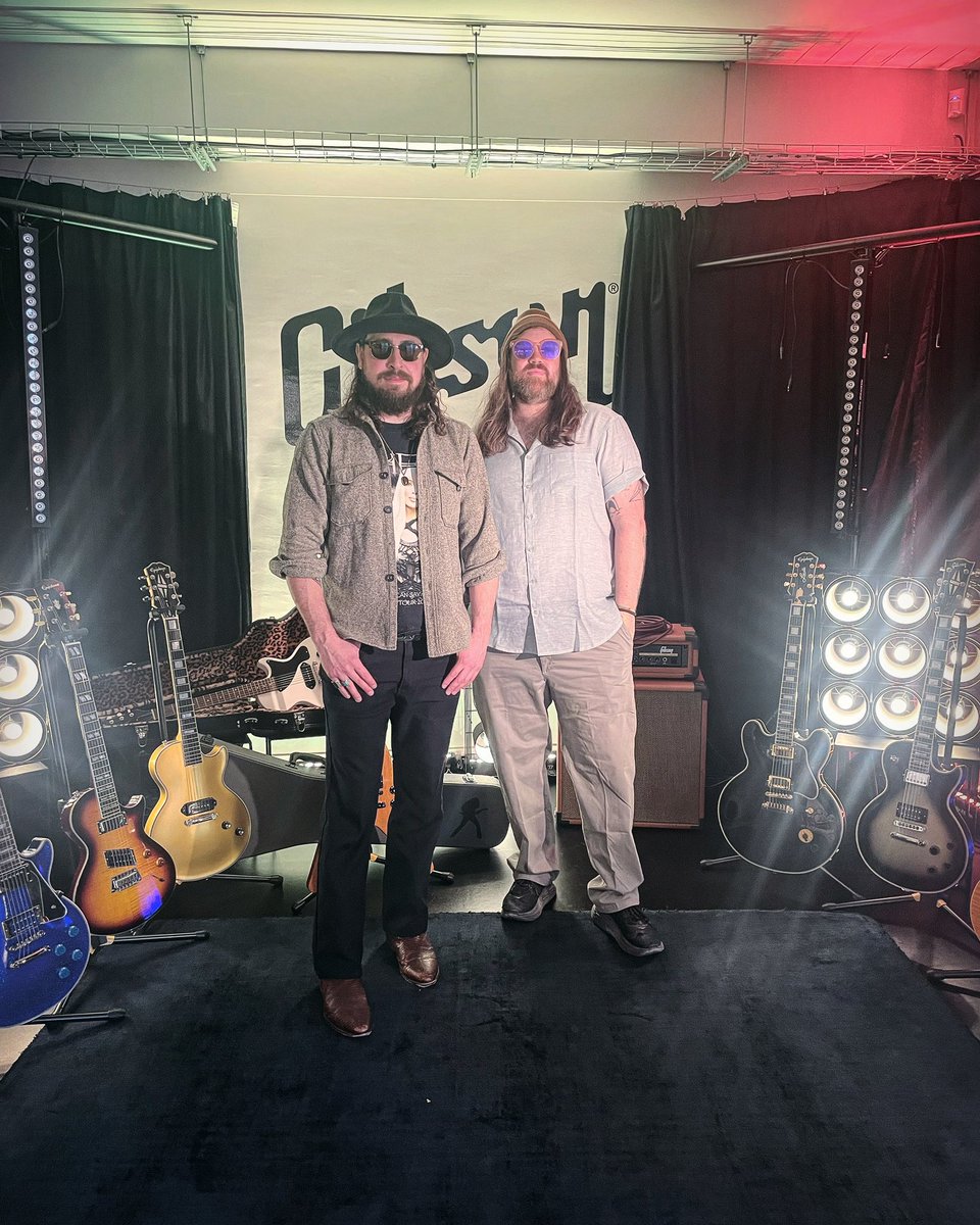 Thank you @gibsonfrance for the sweet strings! Can’t wait to play em this Saturday at <a href="/lamaroquinerie/">La Maroquinerie</a> for @gonzai_magazine night with @thisiskokomo 
Stop by our DJ set tonight at @pigallecountryclub 11pm until the cows come home.