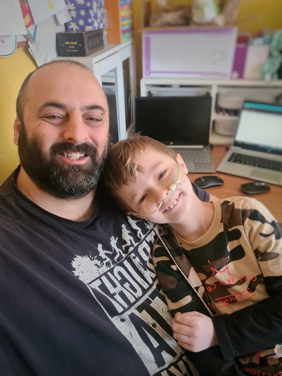 AlteredScot's tweet photo. Made the mistake of trying to do some work this morning but this little fella wanted cuddles and long chats about #Fortnite
Makes it all worth it.
#MyPlayer2 #FamilyLife #Gamersunite #XboxScotland #twitchstreamer #Twitch #XboxSeriesX https://t.co/215lUgE7T0
