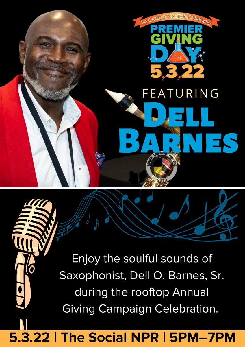 A live music element has just been added to our GIVE DAY LIVE celebration. Join us and bring a friend for food, cocktails, and fun. RSVP Here: conta.cc/3EV3tJb