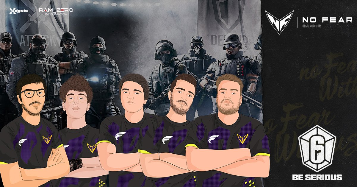 NF gaming (@nofeargamingit) on Twitter photo Hey <a href="/BeSeriousR6/">BeSerious R6</a> let us introduce you our Boys ready to pew pew😜
WELCOME
<a href="/Mama1i77/">Mamali</a>
@BaioccoR6
<a href="/Hauptmann97/">Hptmann.</a>
@UriaR6S
<a href="/Sandor6/">Sandor Bedford</a>
🧑🏫 <a href="/darzyr6s/">DARZY</a>
👨🏻🏫 @Sifo_R6
#NoFearWithus Hey <a href="/BeSeriousR6/">BeSerious R6</a> let us introduce you our Boys ready to pew pew😜
WELCOME
<a href="/Mama1i77/">Mamali</a>
@BaioccoR6
<a href="/Hauptmann97/">Hptmann.</a>
@UriaR6S
<a href="/Sandor6/">Sandor Bedford</a>
🧑🏫 <a href="/darzyr6s/">DARZY</a>
👨🏻🏫 @Sifo_R6
#NoFearWithus