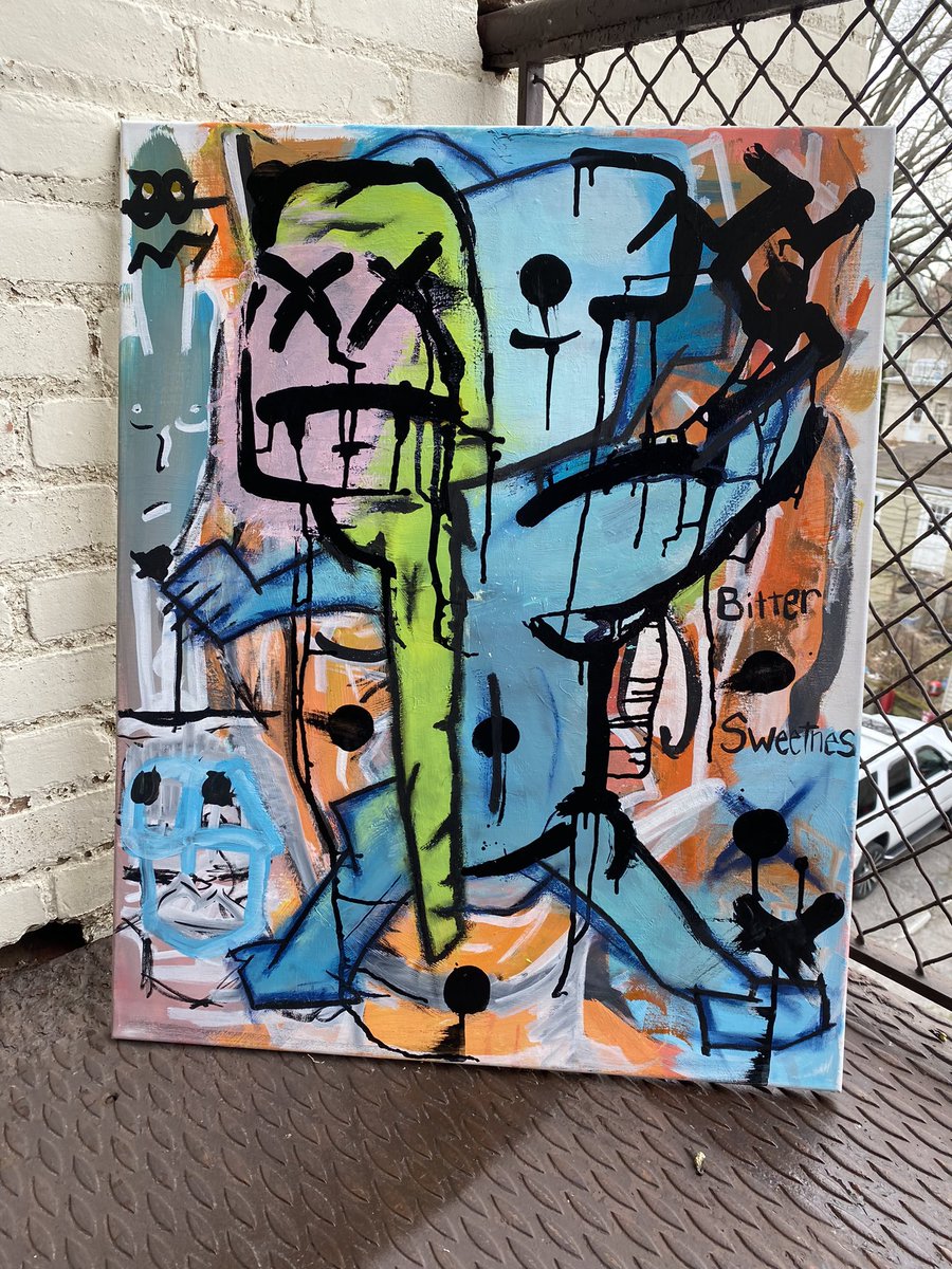 Un_likley's tweet photo. putting up the rest #abstractpainting #NFT #NFTCommunity #abstractart #Abstract #acrylicpainting #painting #ElonMusk #MoonKnight https://t.co/Vm7uaFnP2D