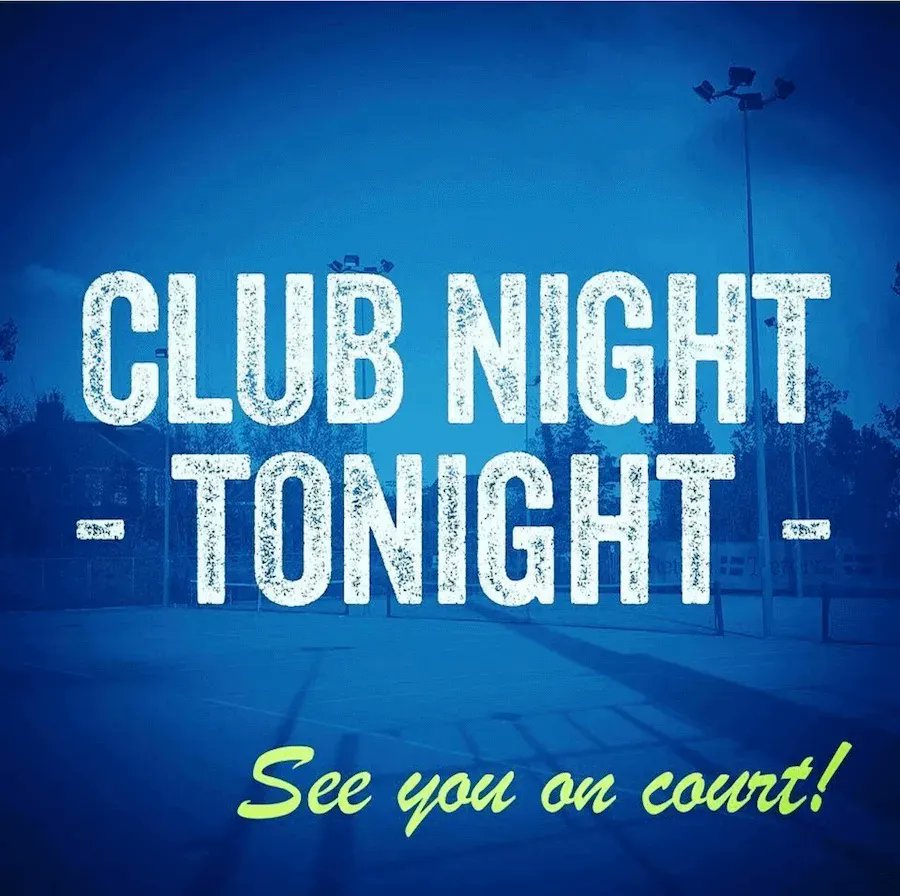 BectiveTennis's tweet photo. Club Night is back tonight, starting at 7:30pm. Sign up via the CourtReserve app NOW!!
Entry fee €5 to cover food and prizes.
#Bective101 #ClubNight #HitTheCourts https://t.co/EBwolhUgzh
