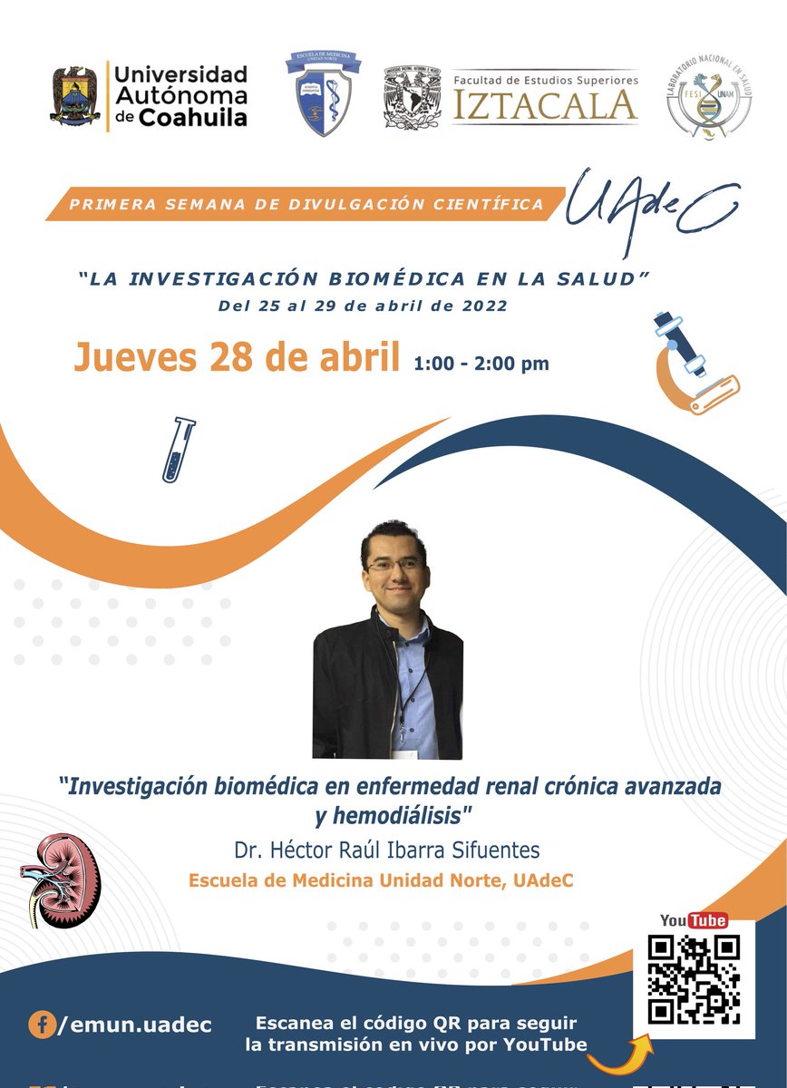 EMUN_UAdeC's tweet photo. 🐺 ATENTOS 🐺
Continuando con las actividades de nuestra Primera Semana de Divulgación Científica
El día de hoy es por partida doble comenzando a la 01:00 pm, no se la pierdan
#PoderosisimaEMUN #UAdeC #EnElBienFincamosElSaber https://t.co/aLfxYyJkBc