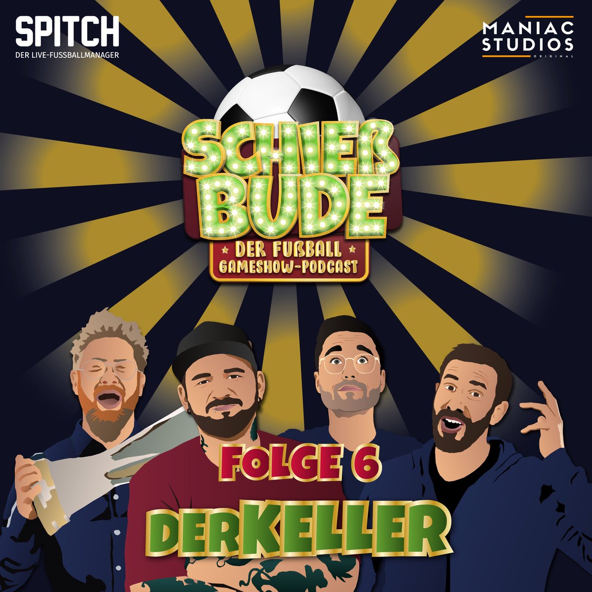🔥🎧 POD mit <a href="/DerKeller15/">Der Van De Keller</a> ist live!

Die Schießbude ist zurück aus der Oster-Pause! Um alle wieder auf Betriebstemperatur zu bekommen, wird extra Chef-Einheizer und Streamer #DerKeller eingeladen. 😂

Jetzt reinhören: linktr.ee/schiessbude

<a href="/DanielSpruegel/">Daniel Sprügel</a> @robbyhunke @MaxBens