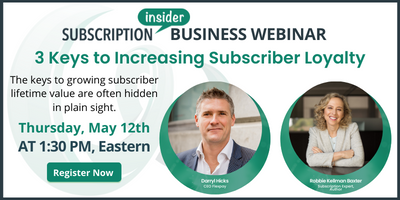 KGSexton's tweet photo. FREE webinar! Join @SubInsider for a discussion with @FlexPay_io CEO Darryl Hicks & author Robbie Kellman Baxter to explore these lifetime value keys and why they’re so often overlooked. Click the link below to sign up today!
https://t.co/0Yt15xL3HP
#Flexpay #SubInsider #Robbie https://t.co/u2u1uGjaaZ