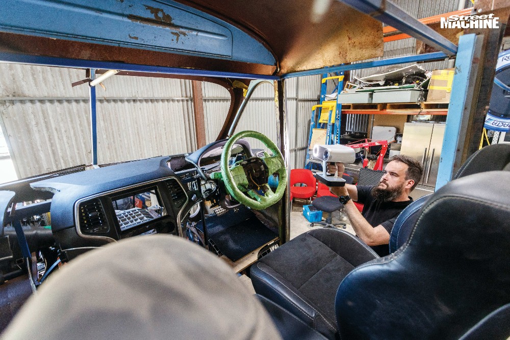 Using 3D scanning technology to develop car parts with Chad Forward and his Scratch Built Co business: ow.ly/mS2250ISul5

Photos by Shaun Tanner #3Dscanning #Automotive