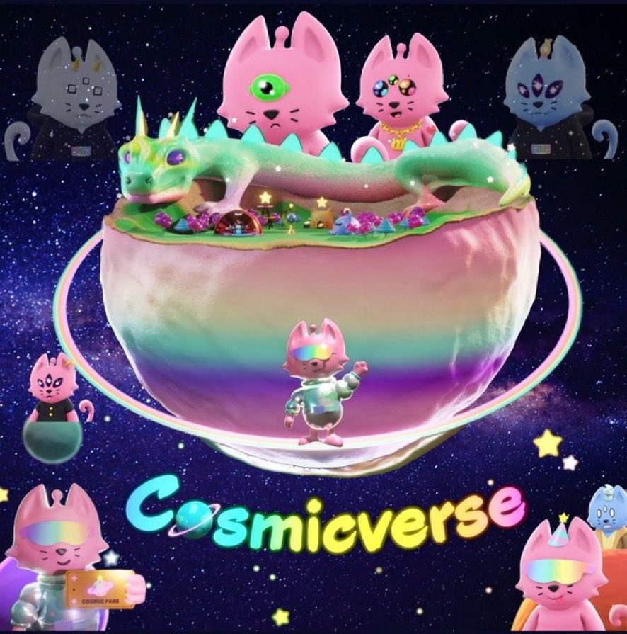 Nice tweet of @CosmicMax_ from <a href="/CosmicCats_/">Cosmic Cats</a> #CosmicVerse is not just a game but a game-changer in NFT scenario. Stay tuned and follow <a href="/Cosmicverse_/">cosmic</a> for other news🚀 #GetCosmic #CosmicTakeover