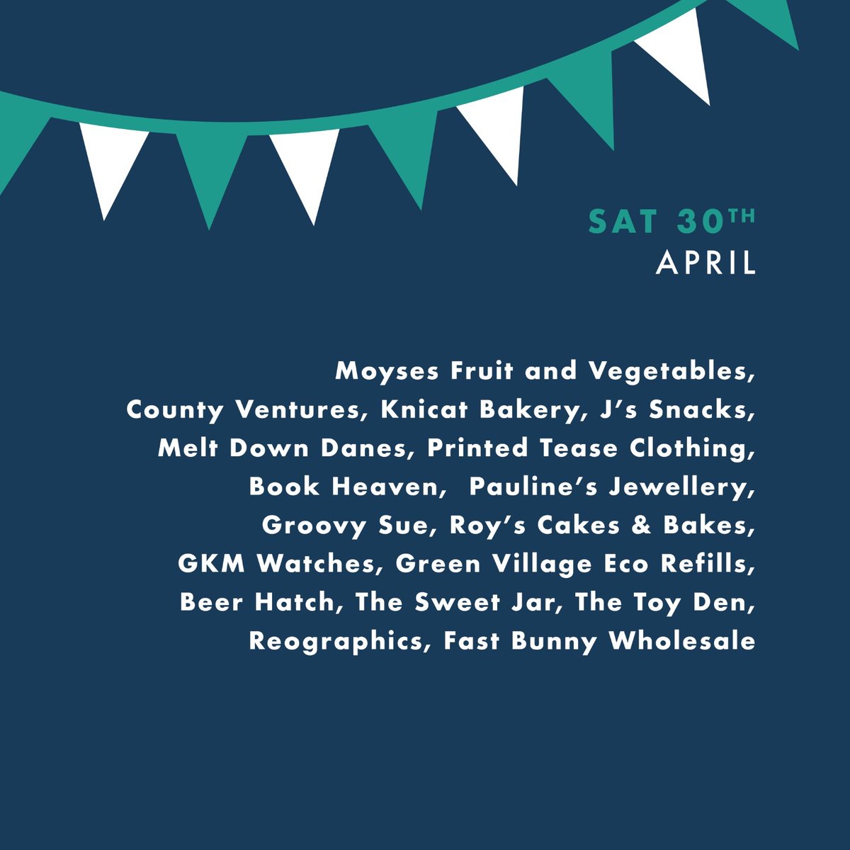 Our local market is back for the bank holiday weekend! This week browse an array of locally crafted beers, handmade jewellery and lots more treats! This Friday and Saturday: 8am - 3pm #downhammarket #town #stalls #market #supportlocal #shoplocal #produce #flowers