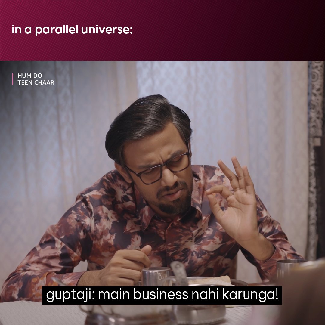 amazonMXPlayer's tweet photo. Ji haan, parallel universe mein kuch bhi ho sakta hai.
Watch ‘Indian Parents In Parallel Universe’ by @ashchanchlani only on Amazon miniTV on your Amazon shopping app. Woh bhi muft mein! 😱
Watch Now: https://t.co/q2AV6UF9jZ
#ACVInParallelUniverse #AmazonMiniTV #WatchNow https://t.co/KJZSGyyi0J