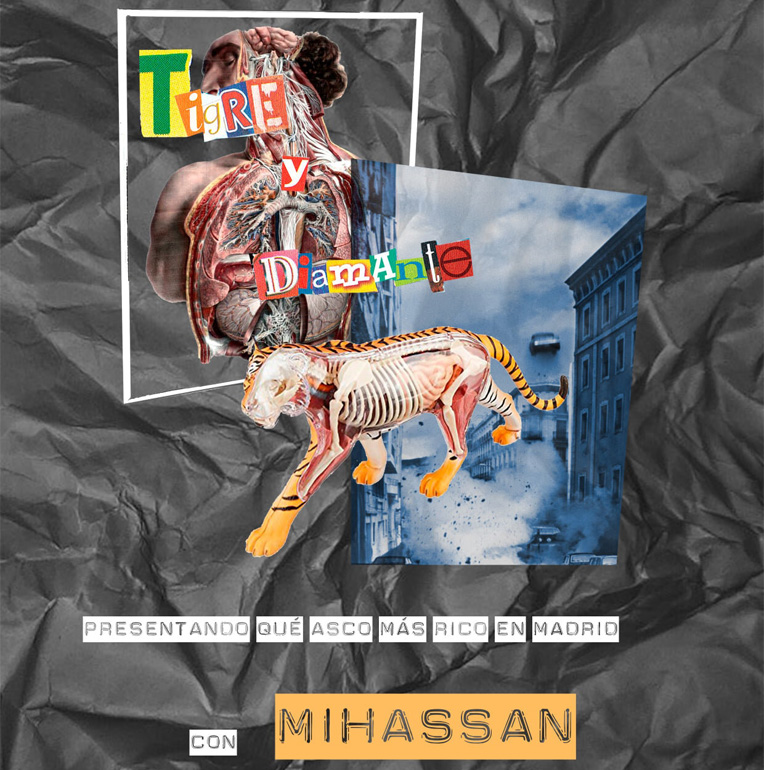 ¡Lo mejor del indie rock nacional con <a href="/tigreydiamante/">🐯Tigre y Diamante💎</a>!

Presentando su último trabajo Que Asco Más Rico, los asturianos arrasan esta noche Madrid con su irrepetible fusión de garage, indie y pop apoyados por <a href="/mihassanband/">mihassan</a>

Hazte con las últimas entradas en mutick.com