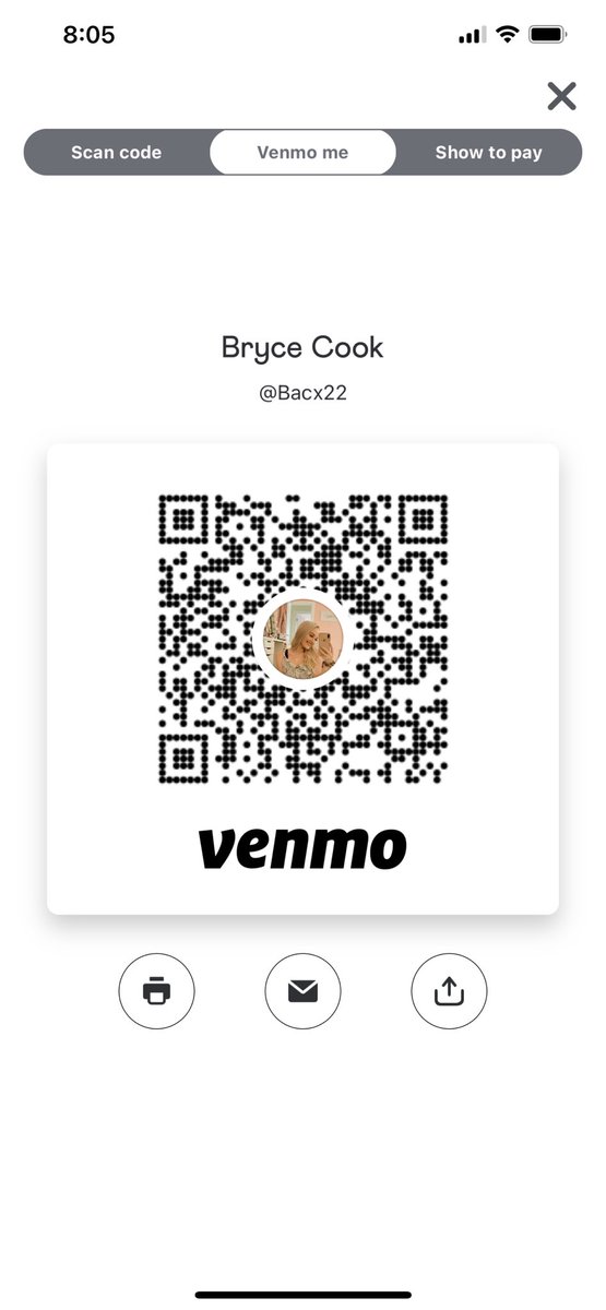 bacx22's tweet photo. @Venmo #VenmoItForward https://t.co/Zxyrc1FzNd