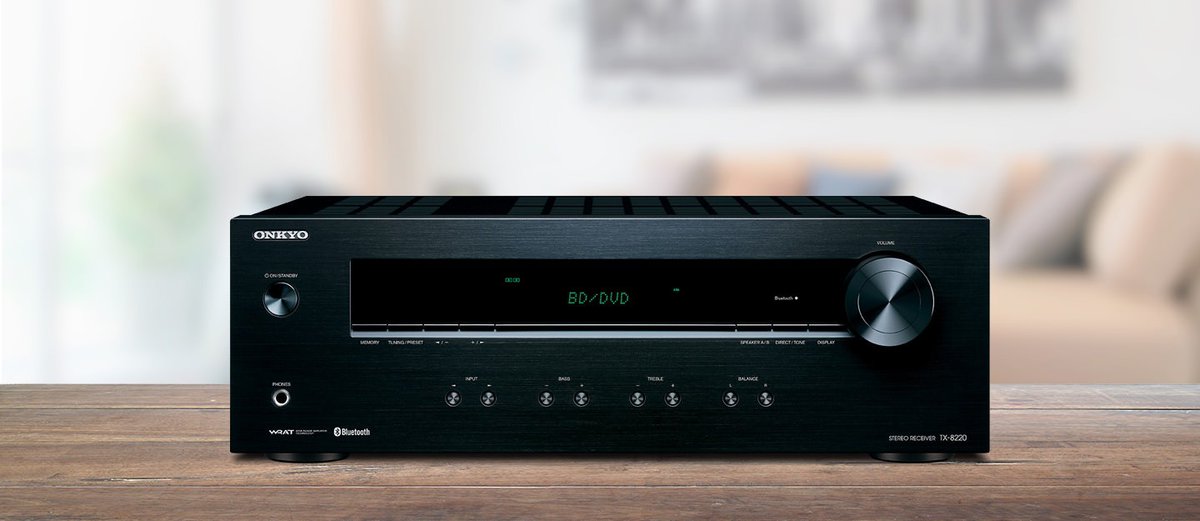 Vielfältige Anschlussmöglichkeiten und reine analoge Verstärkung! Der TX-8220 bietet alle grundlegenden Funktionen wie digitale Audioeingänge für TV &amp; BD/DVD-Player sowie 4 analoge Eingänge mit Line-Pegel für Geräte wie CD-Player. Hier erhältlich: eu.onkyo.com/p/156438