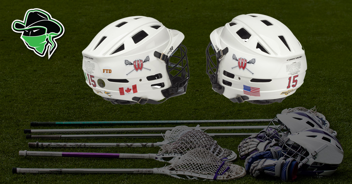 LAXBandits's tweet photo. Buy #Lacrosse team logo helmet stickers for this season and save 20% with promo code LAX: https://t.co/gomTc3rfaD https://t.co/nPVOjCqVuc