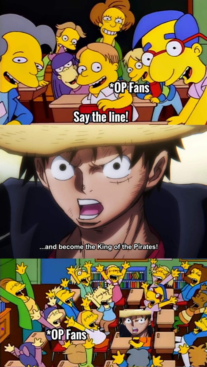 jswooty7's tweet photo. Me every time #ONEPIECE1015 https://t.co/LchGqWnC0l