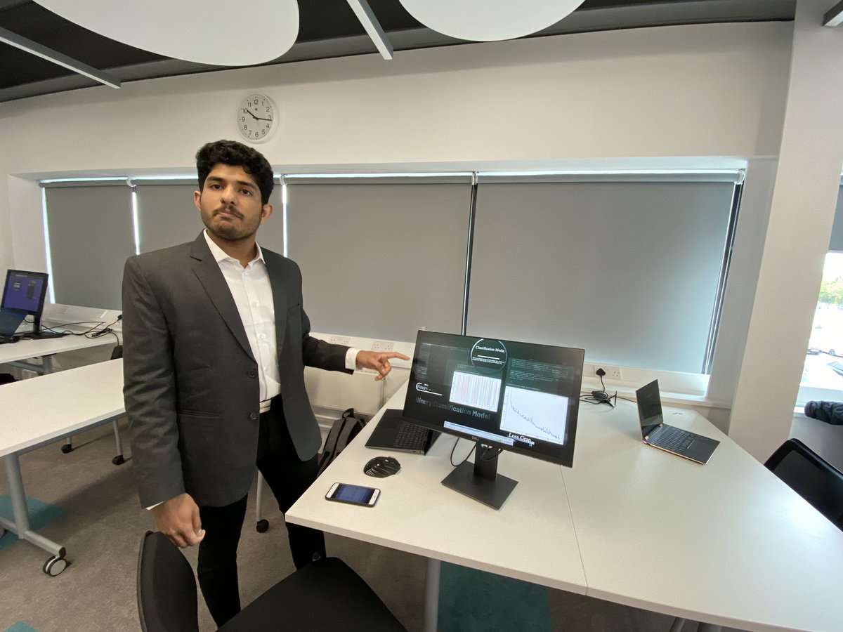 TangeUK's tweet photo. Having gained their AI, Machine Learning &amp; Blockchain skills, our talented @ACEatUEL @UEL_News students created brilliant apps for logistic distribution; market forecasting; personal assistant &amp; deepfake entertainment and many more!
#BeTheChange
#ComputerScience https://t.co/WvYbCMYAFD