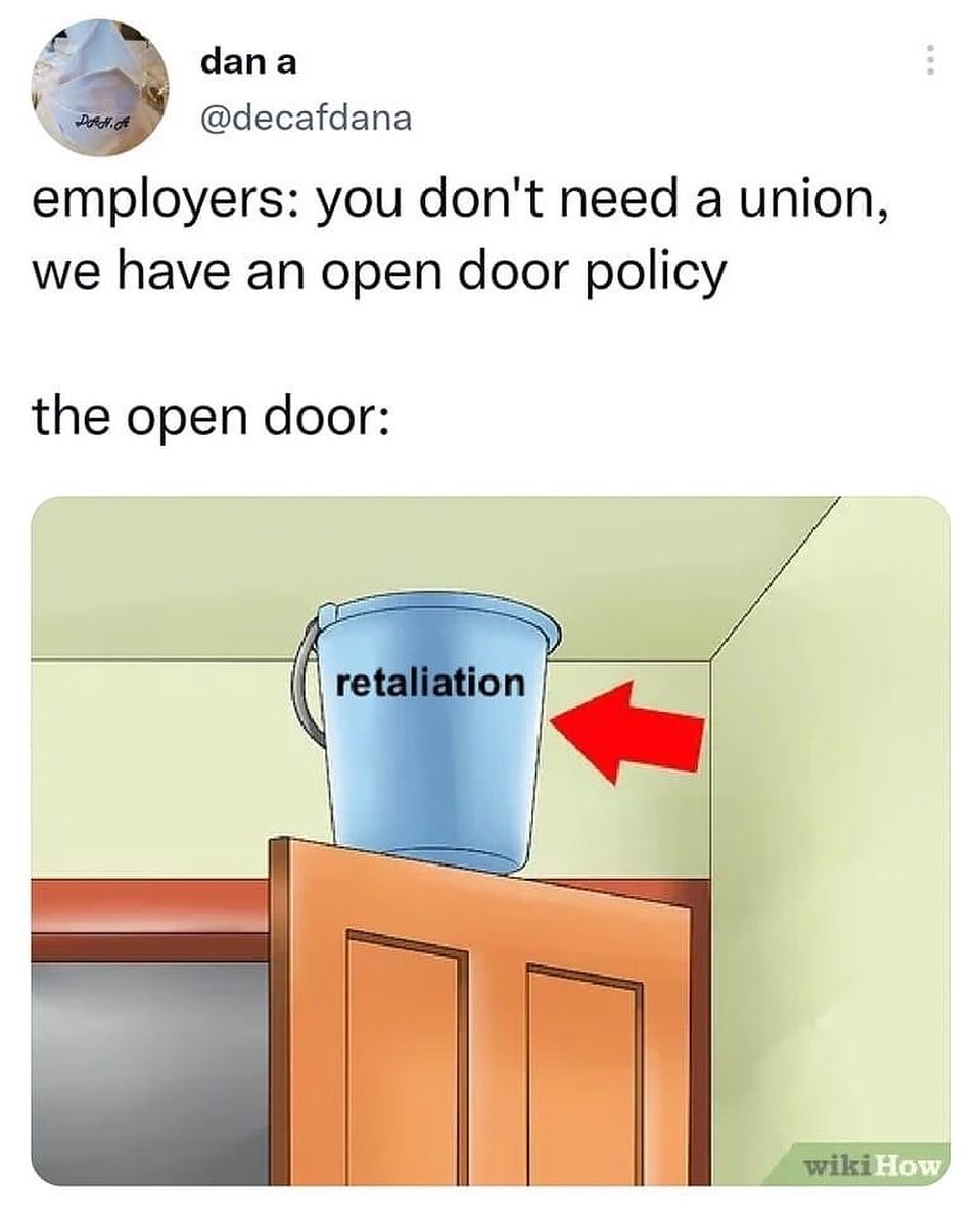 A friendly reminder that everyone needs a union.
