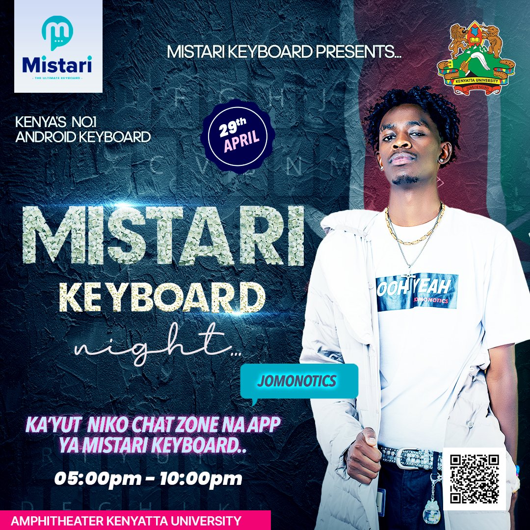 cm_mwanthi's tweet photo. On the Mistari Keyboard, the question mark is the third key from bottom left, where the first key is the emoji key followed by the voice input key
very easy keyboard
#FormNiMistari
Mistari keyboard https://t.co/lBqoFhqu5s