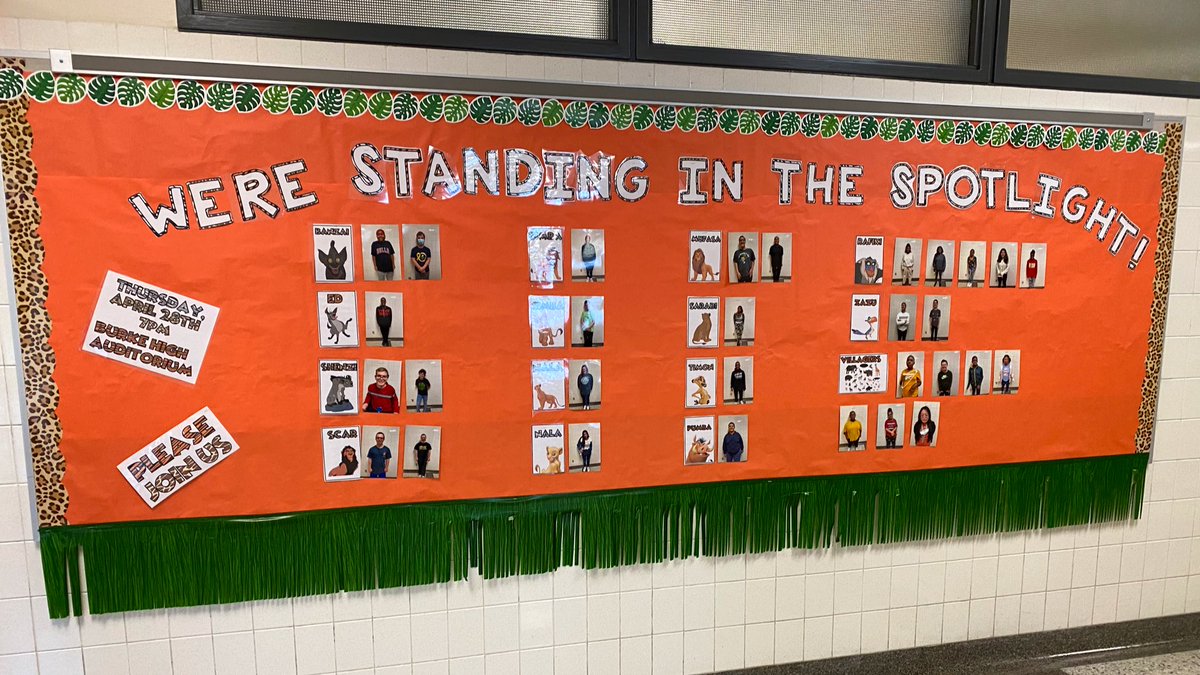Tonight’s the night! Come see this amazing cast in our Lion King Rockstar Musical at 7:00pm at <a href="/OPS_Burke/">Burke High School</a>!