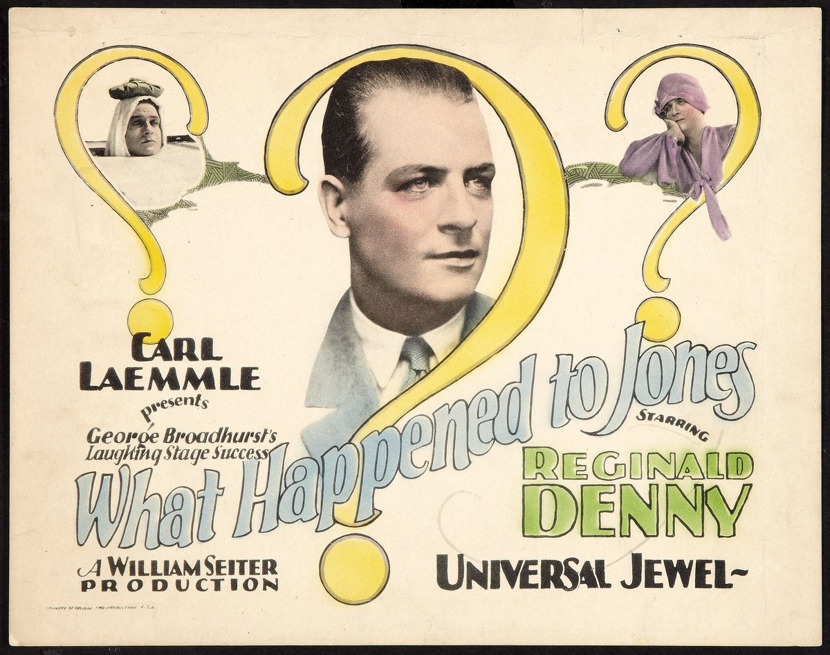 filmdialogueone's tweet image. What Happened to Jones (1926) poker game results in a hilarious #ReginaldDenny and #OtisHarlan Turkish Bath adventure. From feminine attire to priesthood, this is a true delight! 🤣🤣🤣

@CinemaMuseum @kenbioscope #SilentLaughterWeekend2022 #SilentComedy