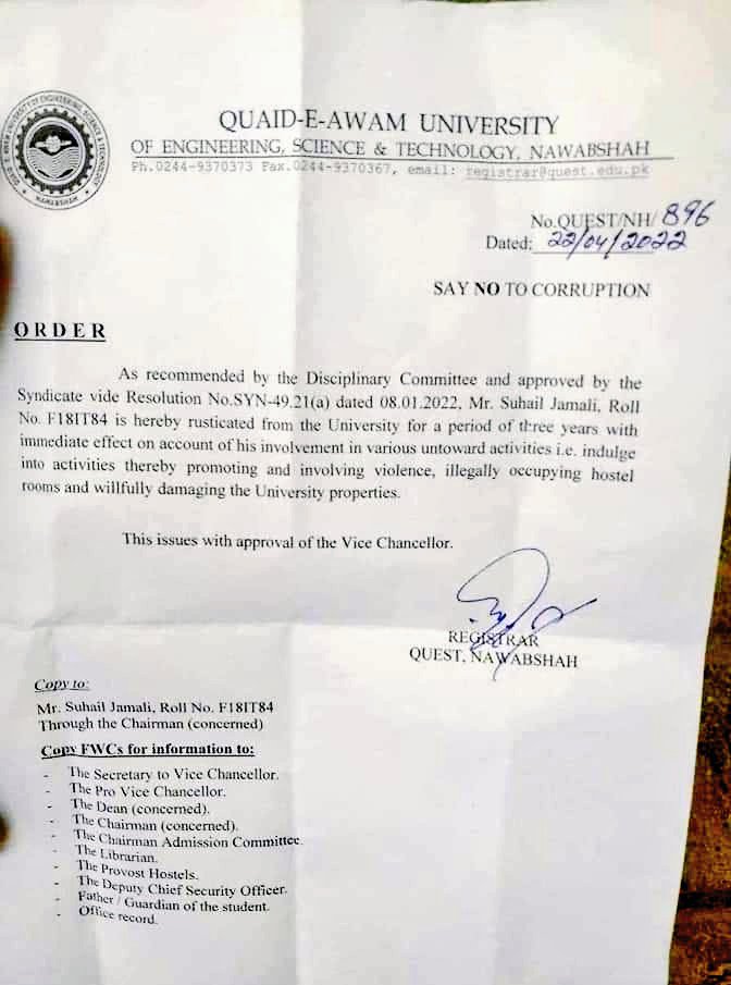 zainrajper3's tweet photo. Kia students apna Haq nh maang sakty?....$
@BBhuttoZardari
@psfmansoor
@KhalidLaghariPP
@MairajPSF2
#QuestUniversity
#RestoreQuestStudentsAdmission https://t.co/ykLW8QQ6w2
