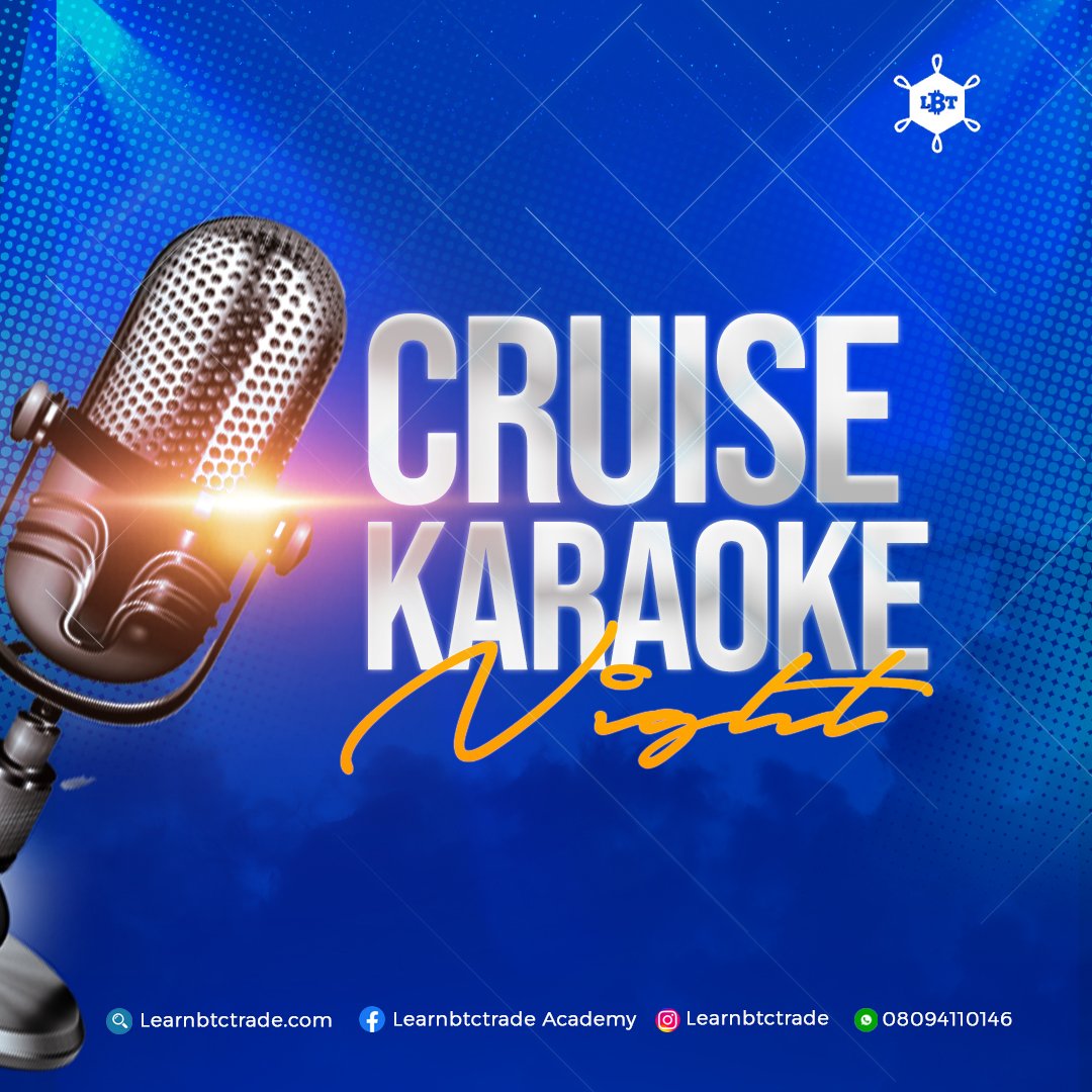 Learnbtctrade's tweet photo. Join our LBTCA karaoke Night Tomorrow by 8pm

https://t.co/7QezK5rggD

All types of voices are allowed.
Come make we dey alright 

Dip don too stress us. https://t.co/HMOpW4skT4