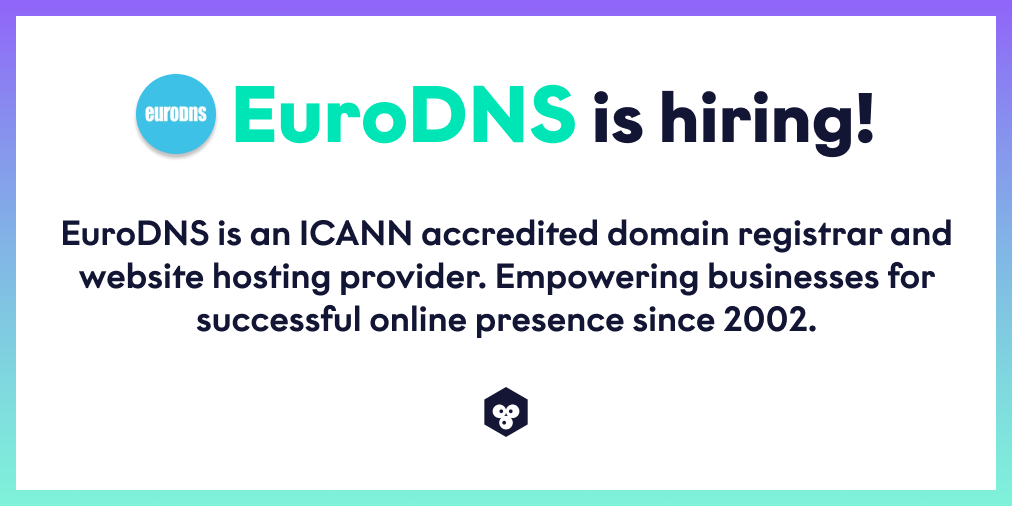 nextenio's tweet photo. #JOBALERT πΎEuroDNS is hiring a #Java #Angular Developer! Meet them on https://t.co/KsRxEvEpeF. π
π https://t.co/jdmWvQPfuZ
#joboffer #techhirestech #techishiring #luxembourg #joboffer https://t.co/OsPFWJuRrd