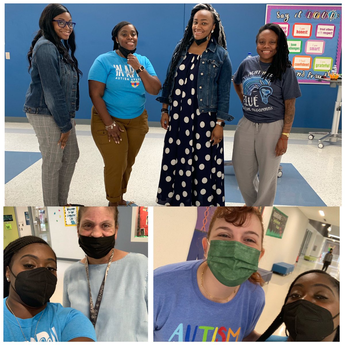 As the month of April comes to a close, here’s a few highlights of how <a href="/FrancisES_AISD/">Francis Elementary</a> recognized Autism Awareness Month by wearing blue each Wednesday. #AutismAcceptanceMonth  #AutismAwareness