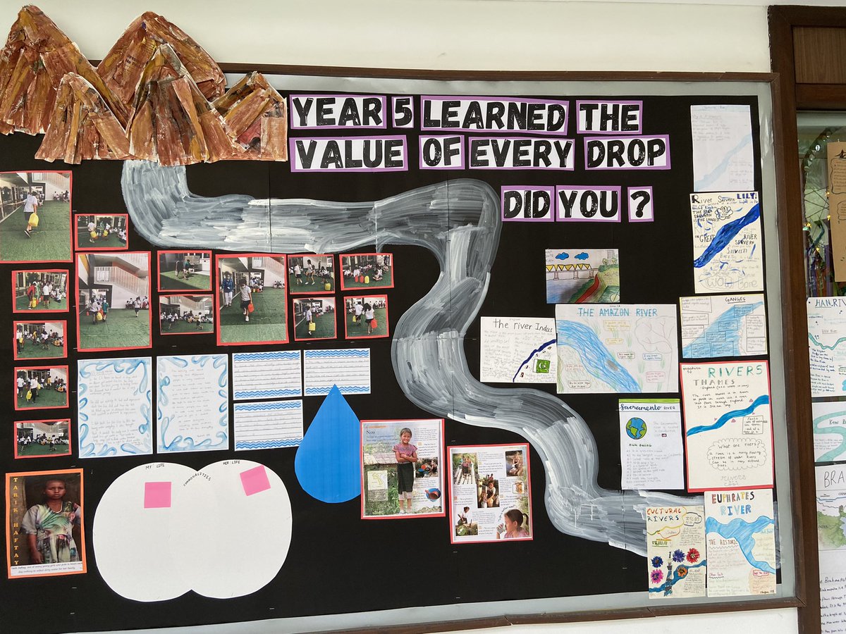 #Year5 <a href="/TBS_Delhi/">TBS Delhi</a> displaying connections with the ongoing water crisis with stories of chn around the world and importance of rivers! #Changemakers <a href="/lunavemjuanita/">Jeneeta Chacko</a> @beingJoyee <a href="/TriptiWilson/">Tripti Wilson</a> <a href="/schravani/">Schravani Kalsi</a> Anoushka Mehta
