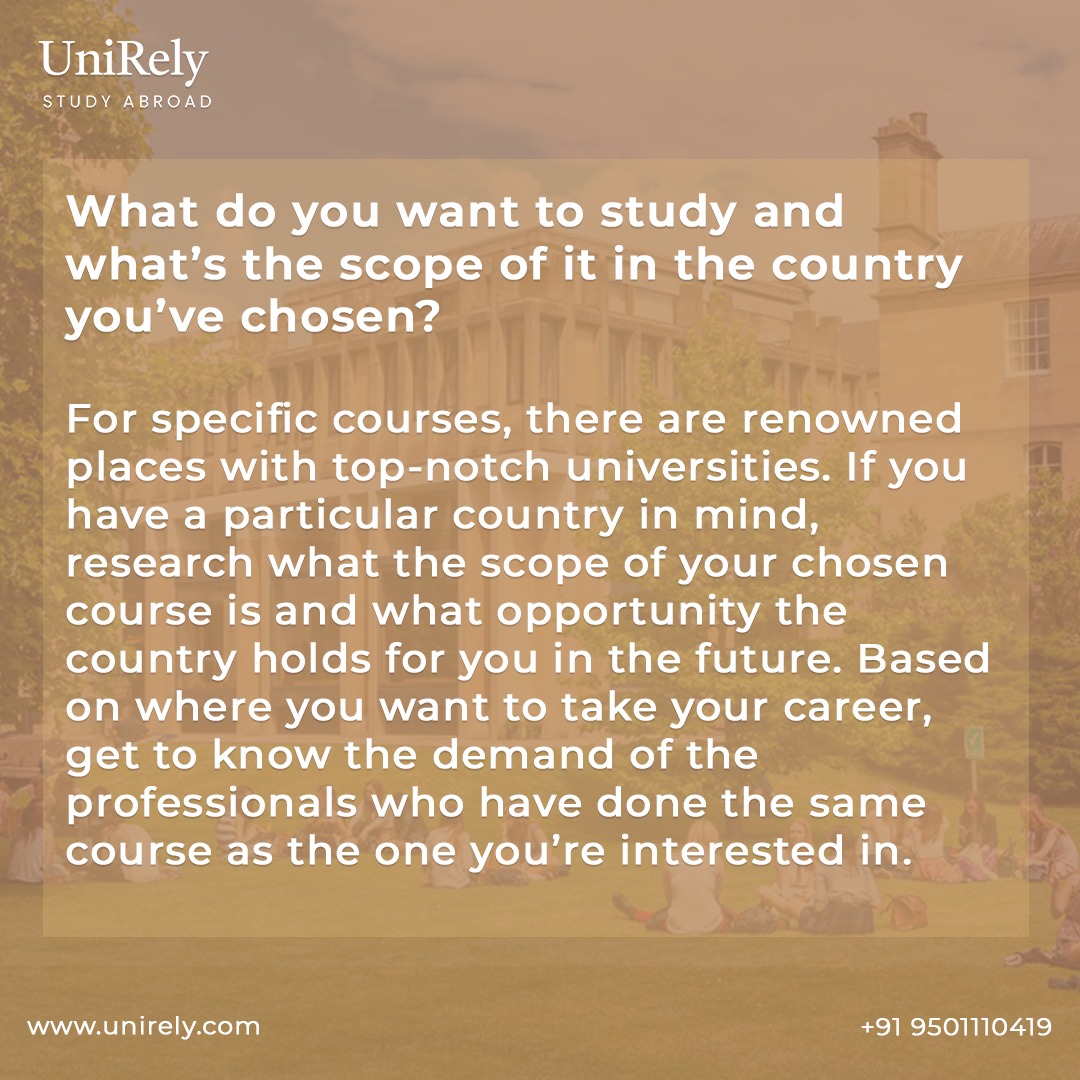 UniRely's tweet image. Choosing a specific country to apply to especially when there are endless options available might be tough. 
Check out our suggestions that you can use to break down the selection process and choose the right country for you. 

#unirely #studyabroaddestination #studyabroad2022