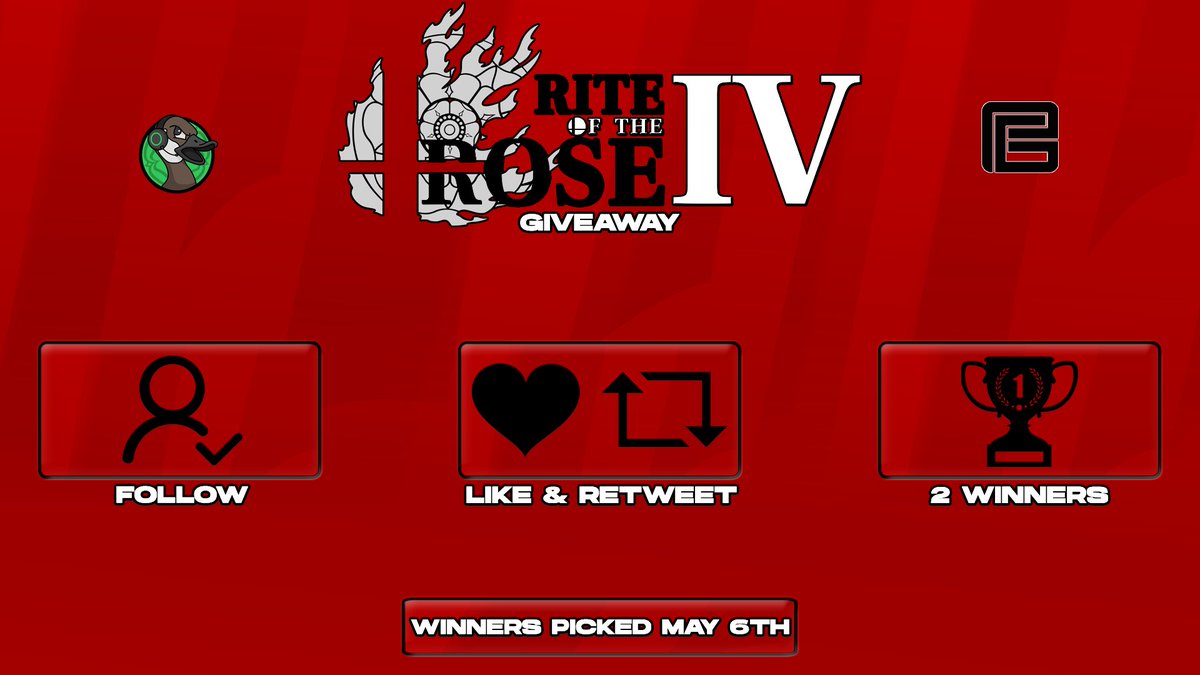 ROTR 4 GIVEAWAY🎫
We're giving away 2 SINGLES ENTRY SPOTS for <a href="/YorkUniSmash/">FragSmash</a> RotR 4 as a celebration of reaching 100 followers!
To enter the draw:
- Like this Tweet ❤
- RT this Tweet 🔁
- be following us ✅
Entry is open until 06/05/2022