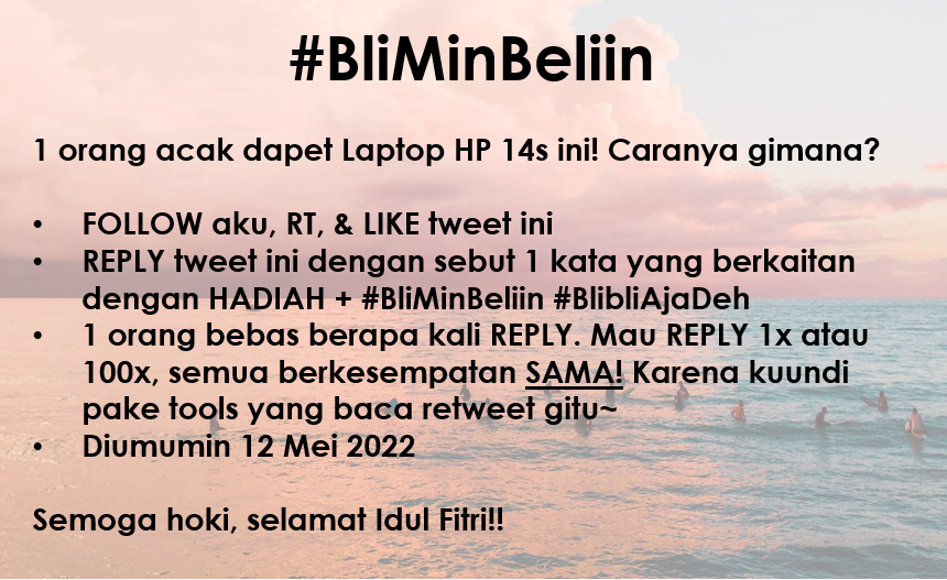 bliblidotcom tweet picture